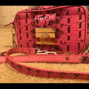 Authentic Versace Embossed Leather Crossbody NICE!